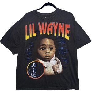 Lil Wayne Official Merch The Carter III T-shirt Band Tour Merch Black 2XL
